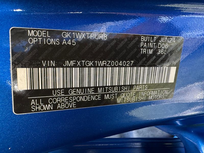 2024 Mitsubishi Eclipse Cross Exceed YB Auto 2WD MY24 Photo 25